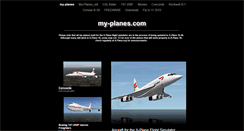 Desktop Screenshot of my-planes.com